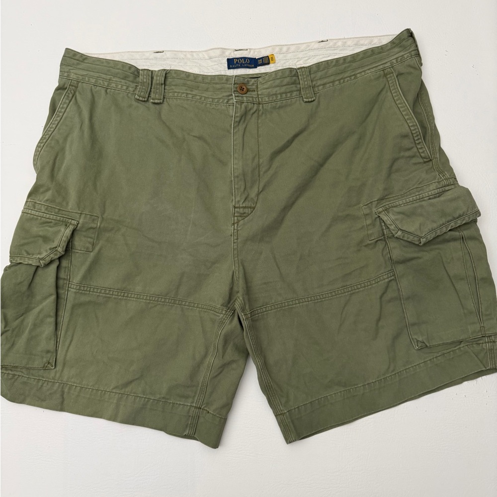 Polo by Ralph Relaxed Fit Gellar Green Cargo Shorts‎ for Men